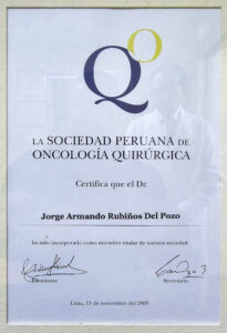 jorge rubiños del pozo - oncologo